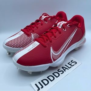 Nike Force Zoom Trout 7 Pro Metal Baseball Cleats Red CQ7224-602 Men’s Size 7